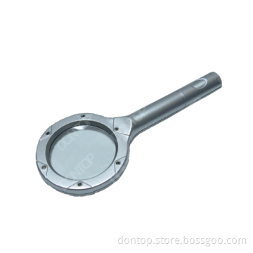 Hot Selling Wholesale Bright LED Magnifier 5X65 Illuminated Magnify Glass (FE0565F)